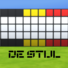 De Stijl Walls for The Sims 4