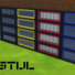 De Stijl Windows for The Sims 4